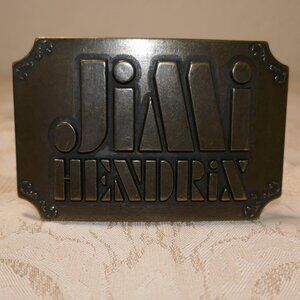 Jimi Hendrix Authentic Hendrix Belt Buckle
